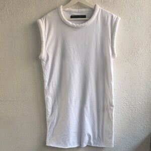 Federica Tosi  White Muscle Tee dress